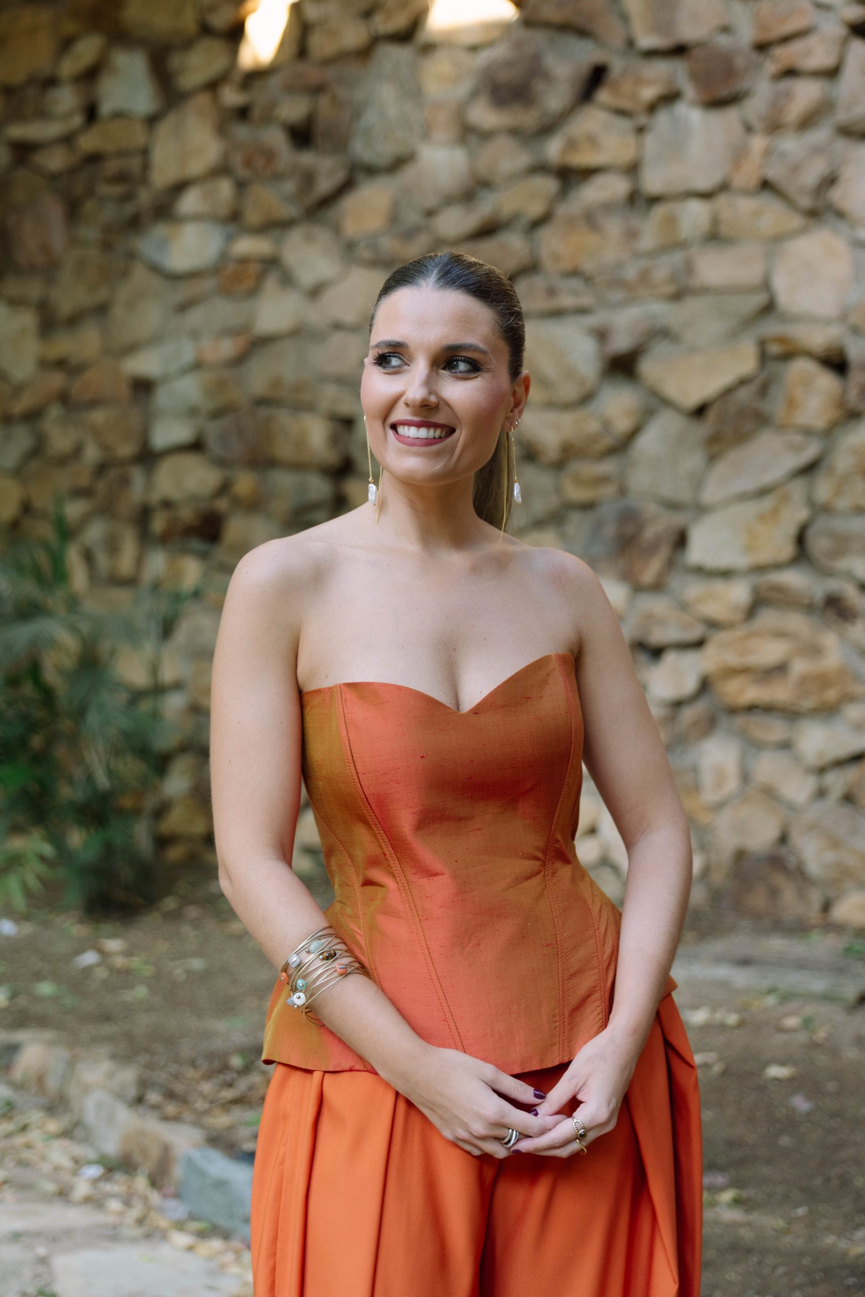 CORSÉ AMAPOLA NARANJA