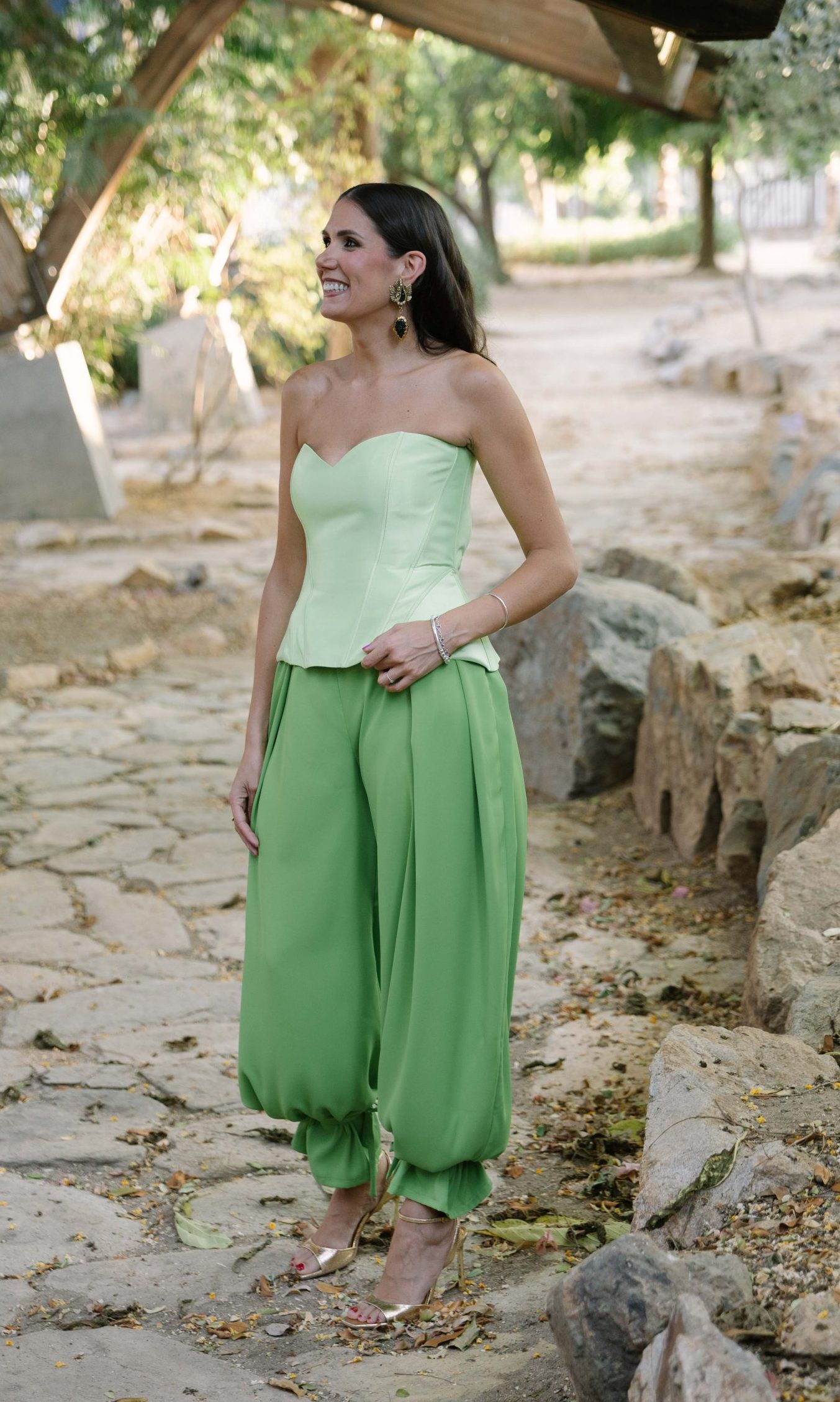 PANTALÓN PETUNIA VERDE
